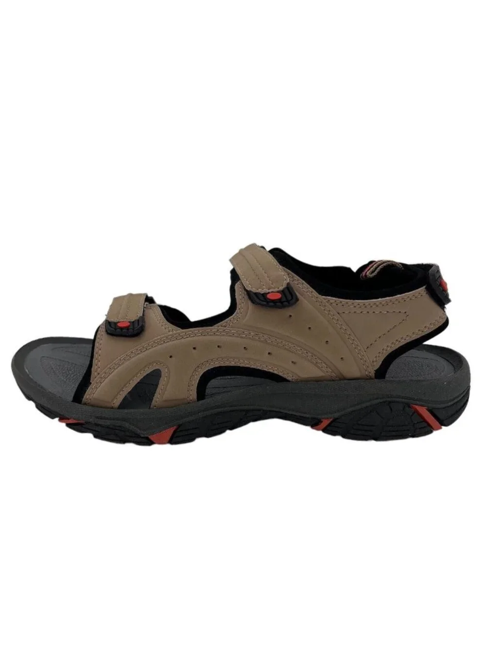 Sonoma Mens Size 13 Sandal Outdoor Brice Taupe Brown Adjustable
